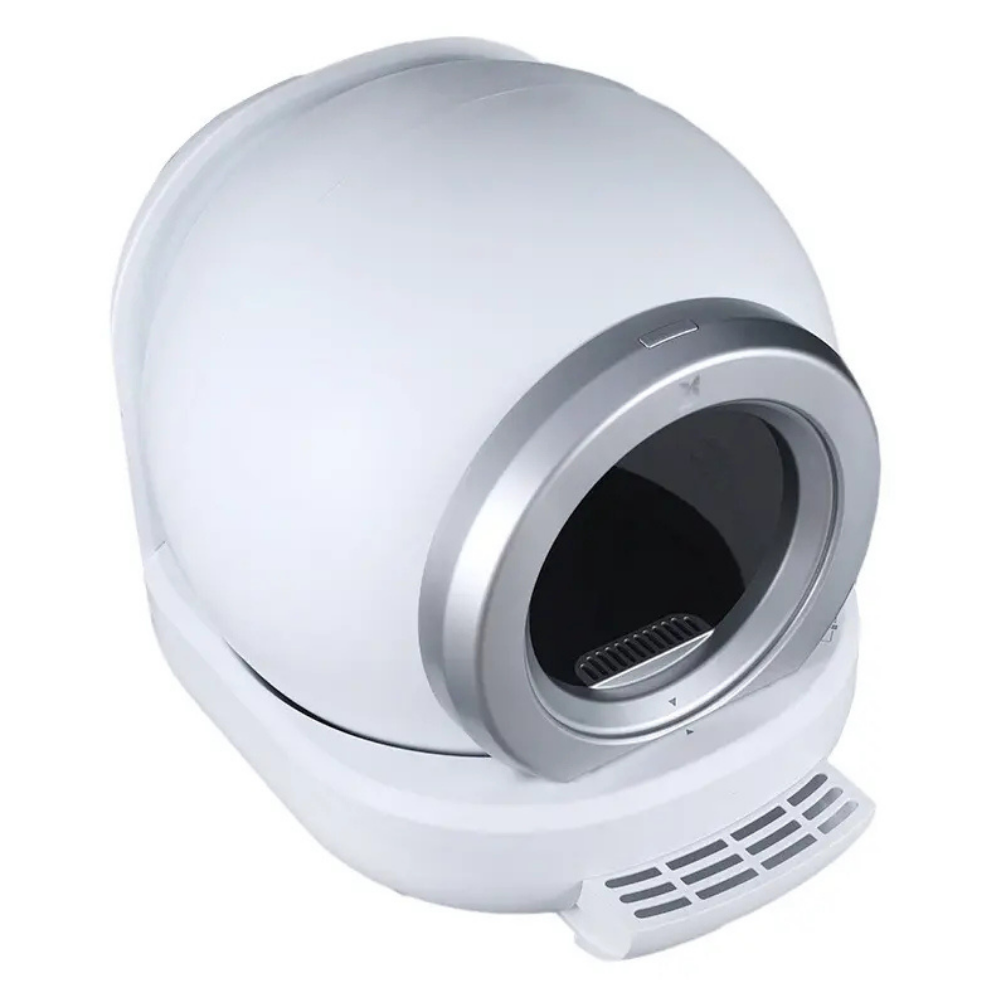 Selbstreinigende automatische Katzentoilette (inkl. Katzensand & 4× Katzenfutter)