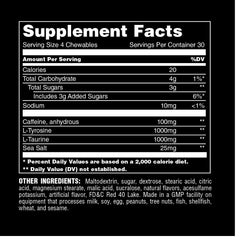 Animal Energy Chews - 60 tabs