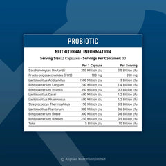 Applied Nutrition Probiotic - 60 caps