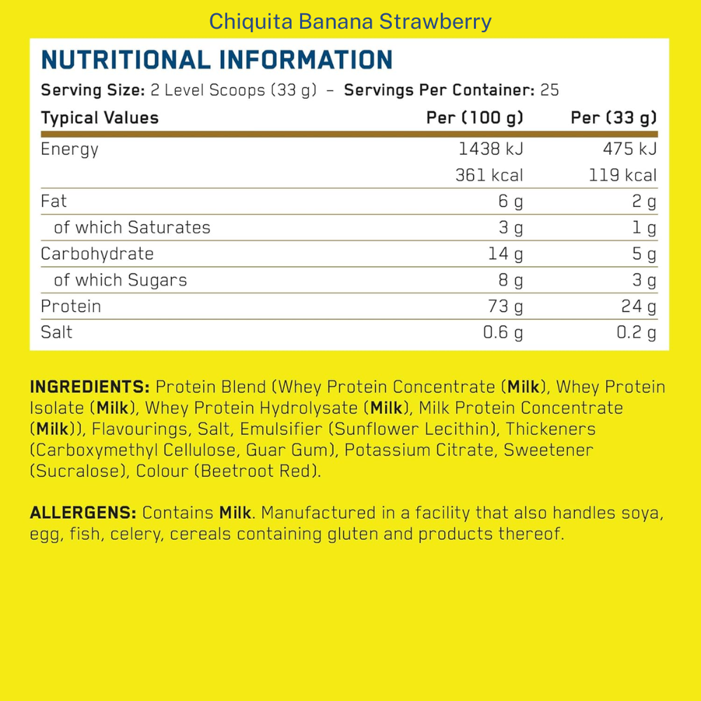 Applied Nutrition Critical Whey Protein V2 - 825 g