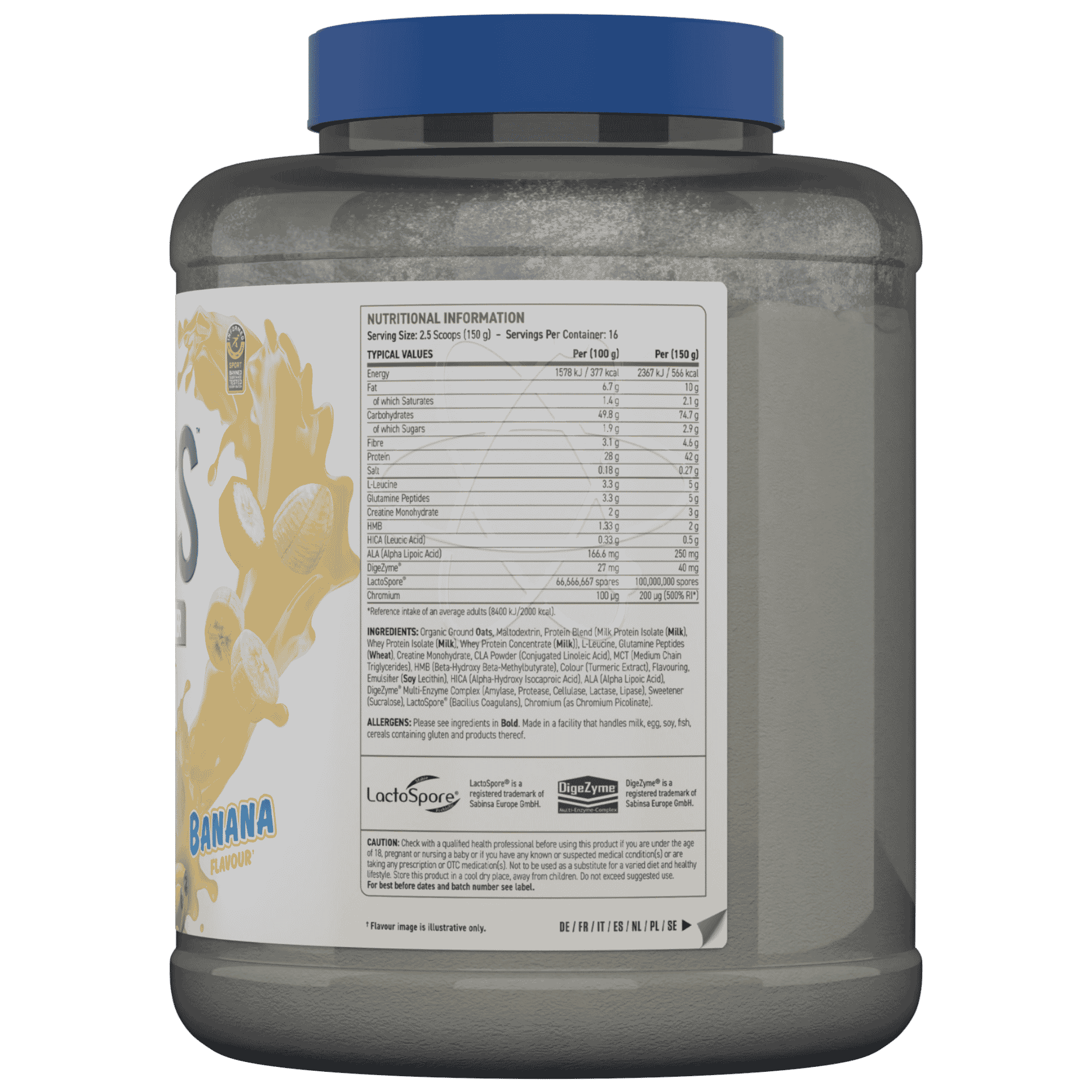 Applied Nutrition Critical Mass Professional - 2400 g