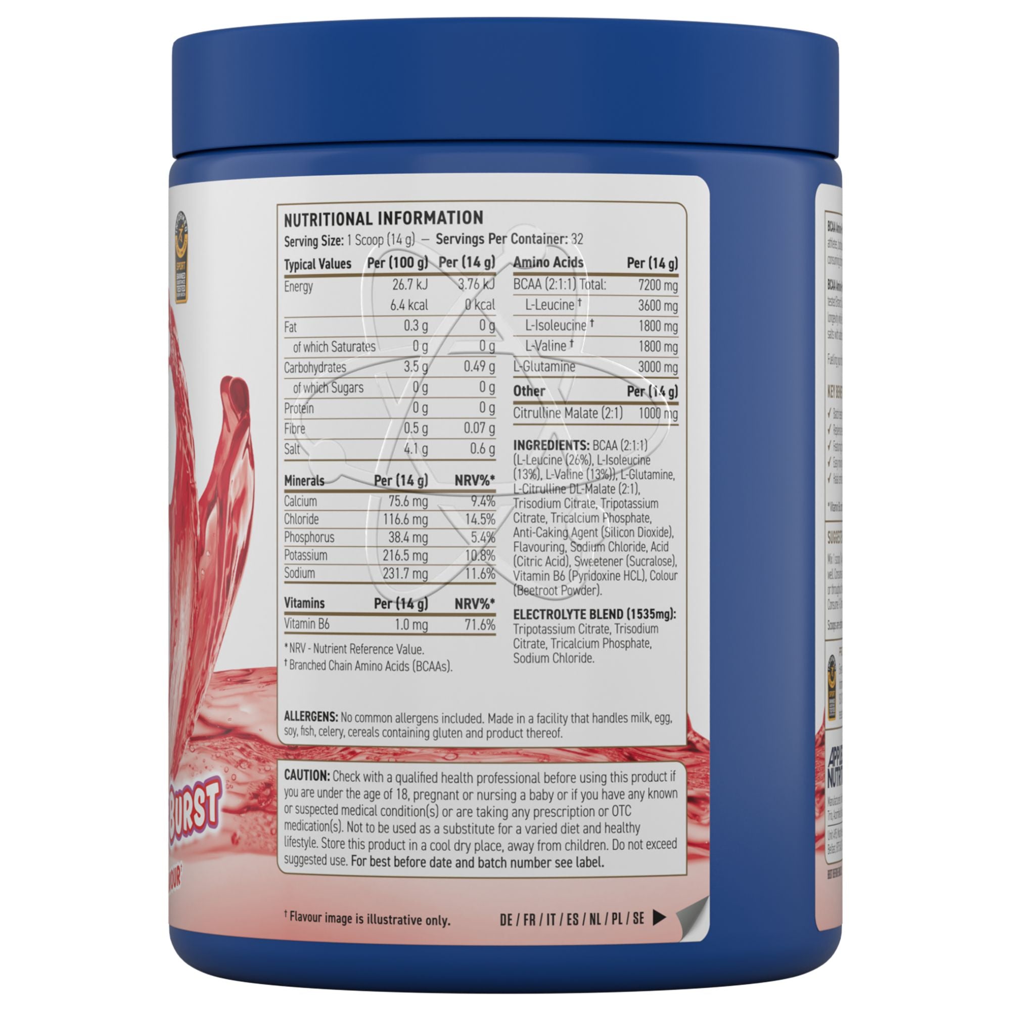Applied Nutrition BCAA Amino Hydrate - 450 g