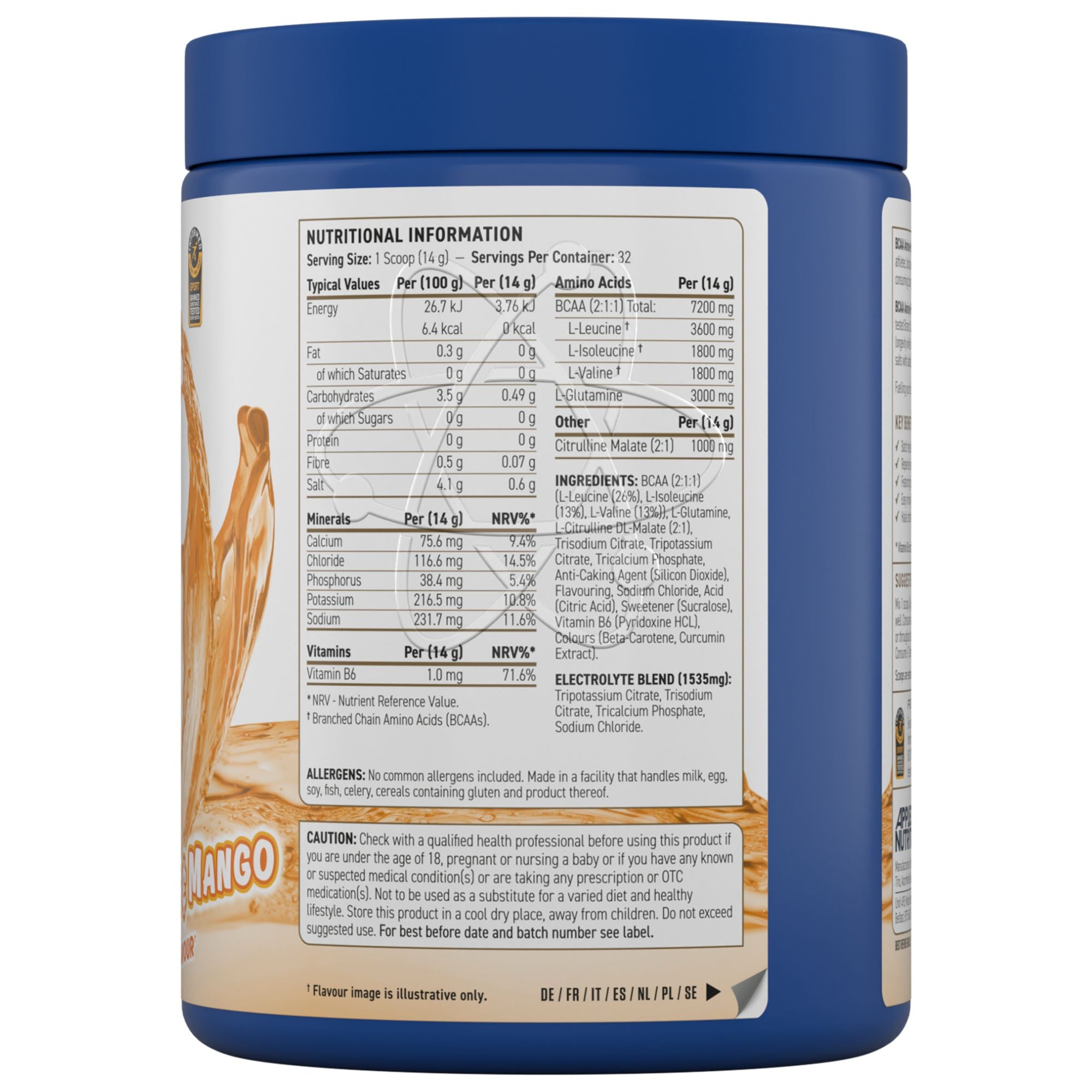 Applied Nutrition BCAA Amino Hydrate - 450 g