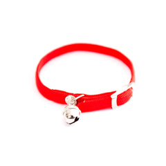 NYLONHALSBAND KATZE 10/30 ROT