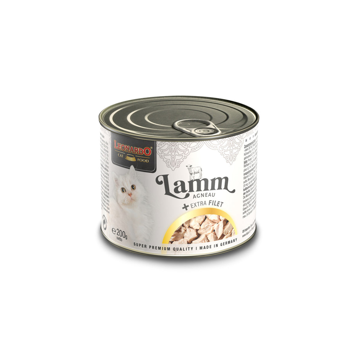 DOSEN LEONARDO LAMM + EXTRA FILET 200 G - 6 STK