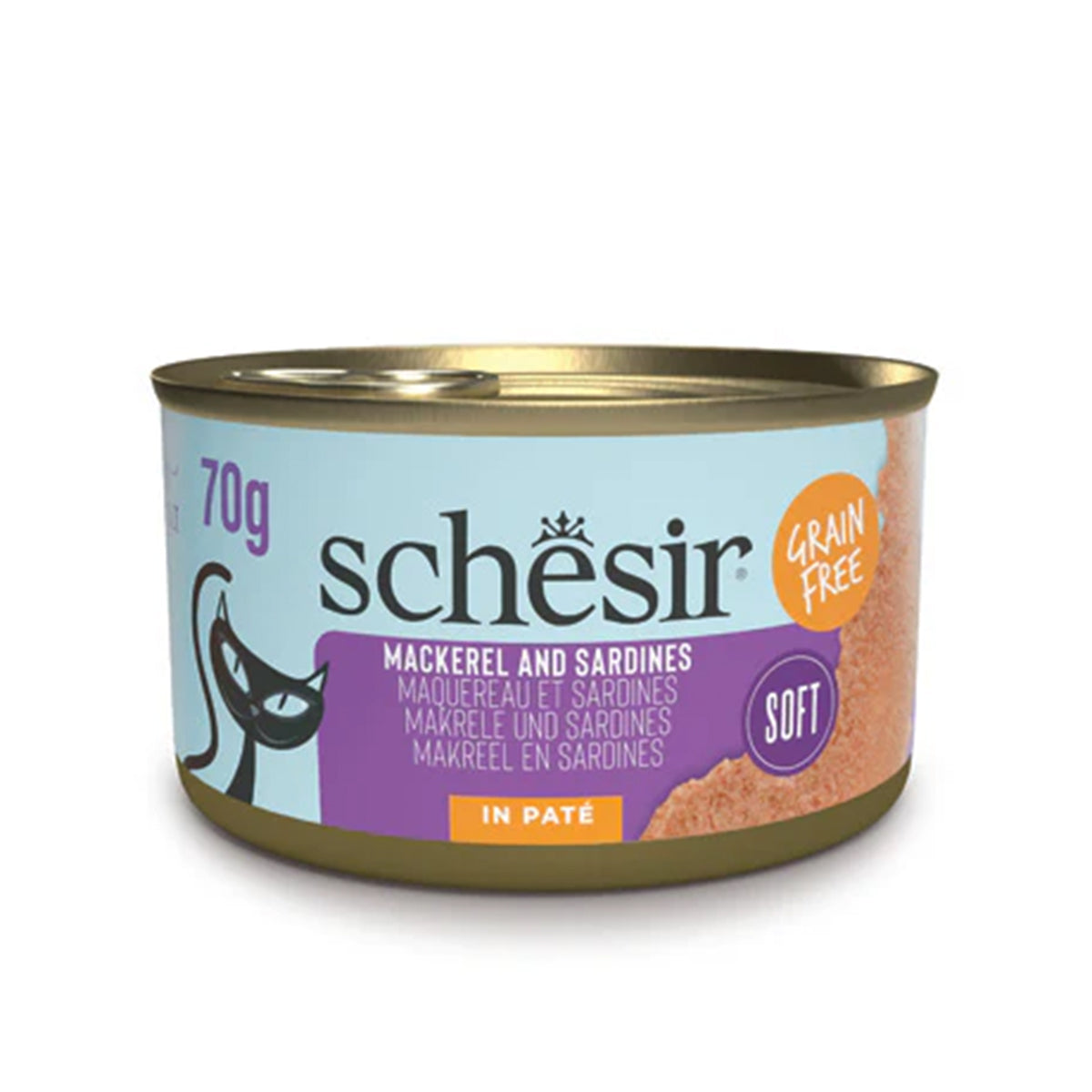 SCHESIR BOX 12 X 70 G SARDINEN- UND MAKRELENPASTE