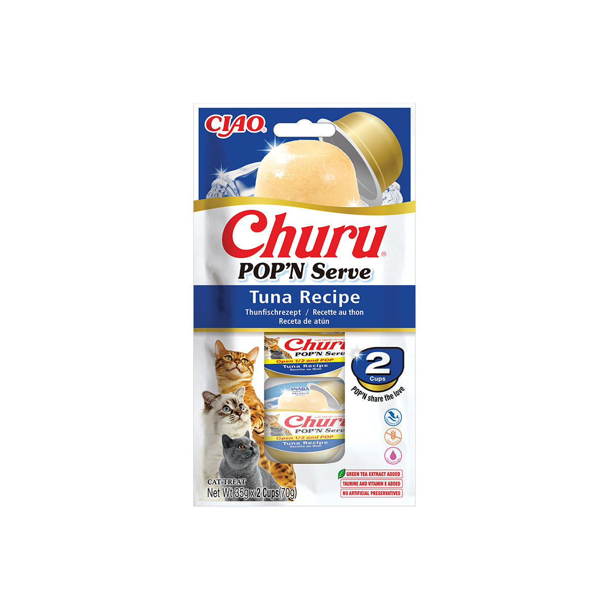 CHURU POP'N SERVE THUNFISCH