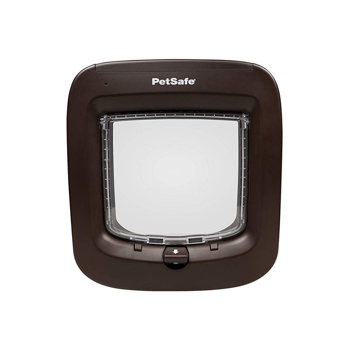 PETSAFE KATZENKLAPPE LUXUS MANUELL     BRAUN 4 WEG NEW
