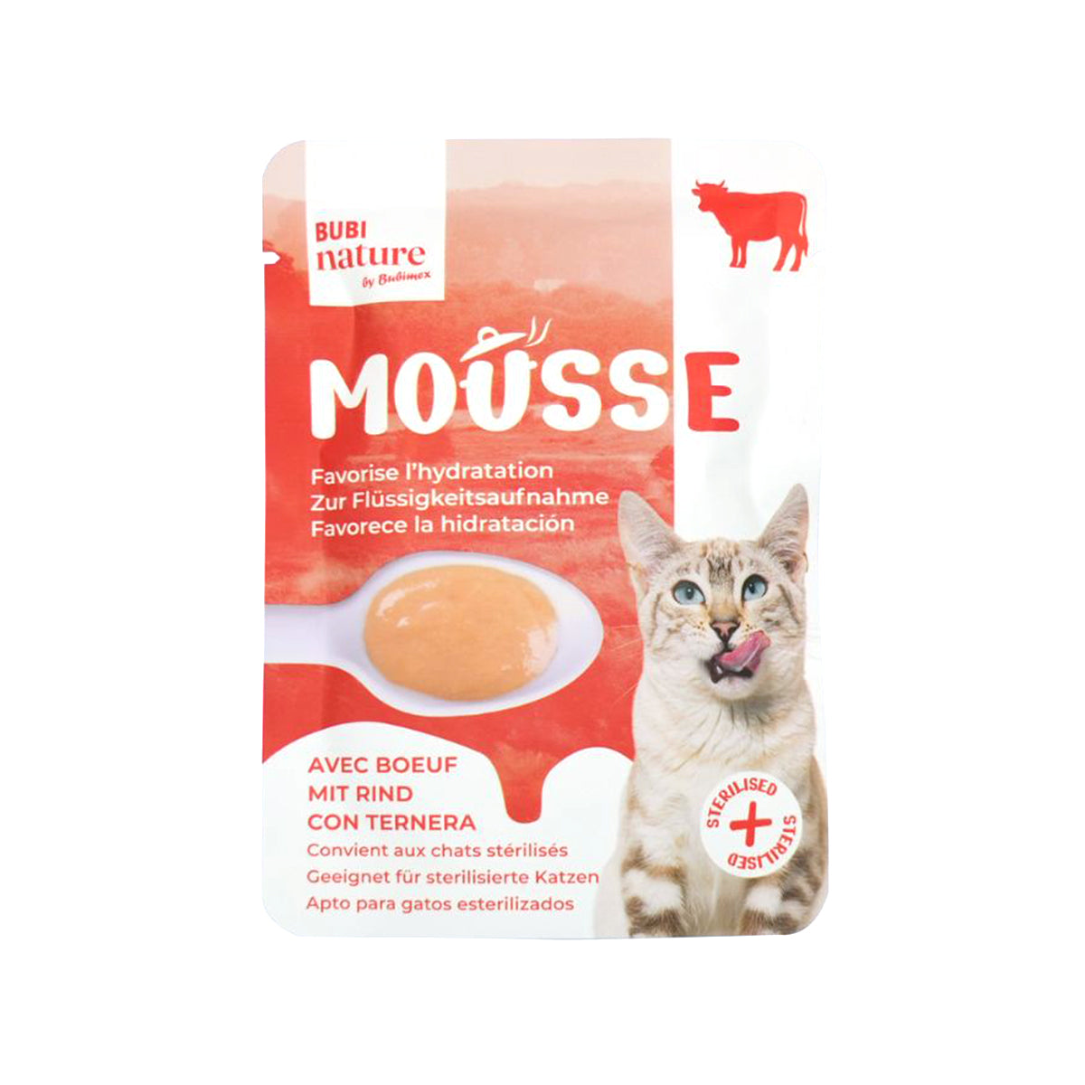 BUBI NATURE MOUSSE MIT RIND 12 X 50 g