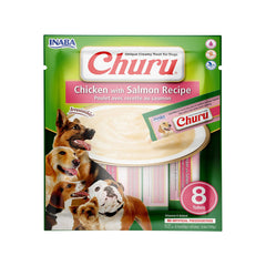 CHURU-PÜREE HUNDEHÜHNCHEN UND LACHS