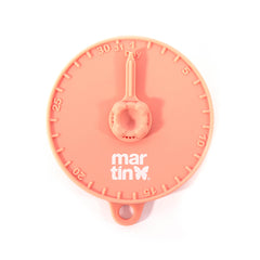 Martinsdosendeckel, 10 cm, rosa, Silikon