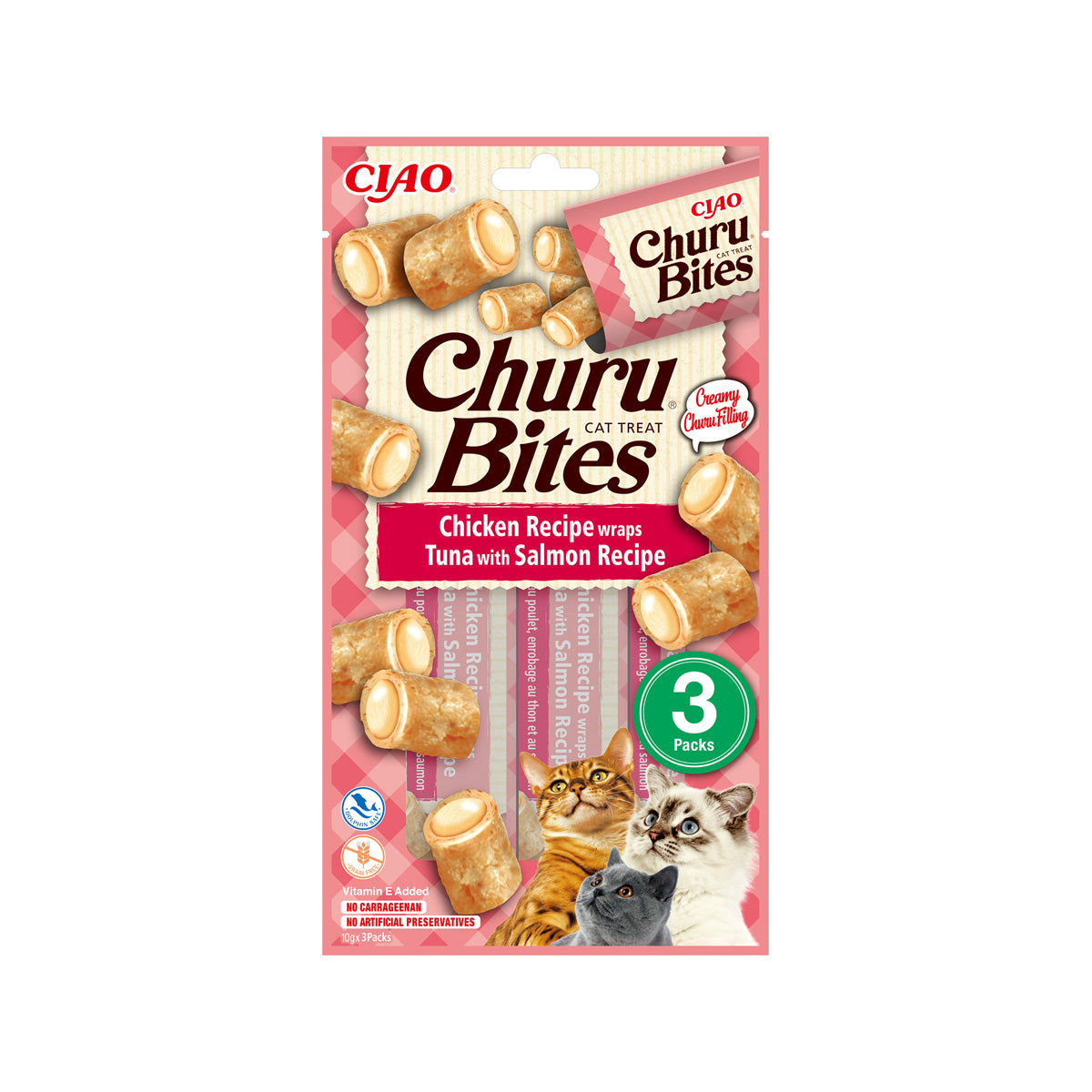 CHURU BITES THUNFISCH, LACHS UND HUHN