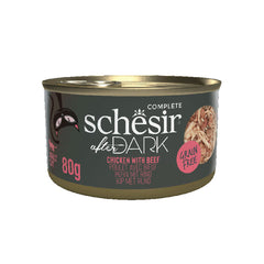 SCHESIR AFTER DARK FILET IN BOUILLON DOSEN 12 X 80G HUHN UND RINDFLEISCH
