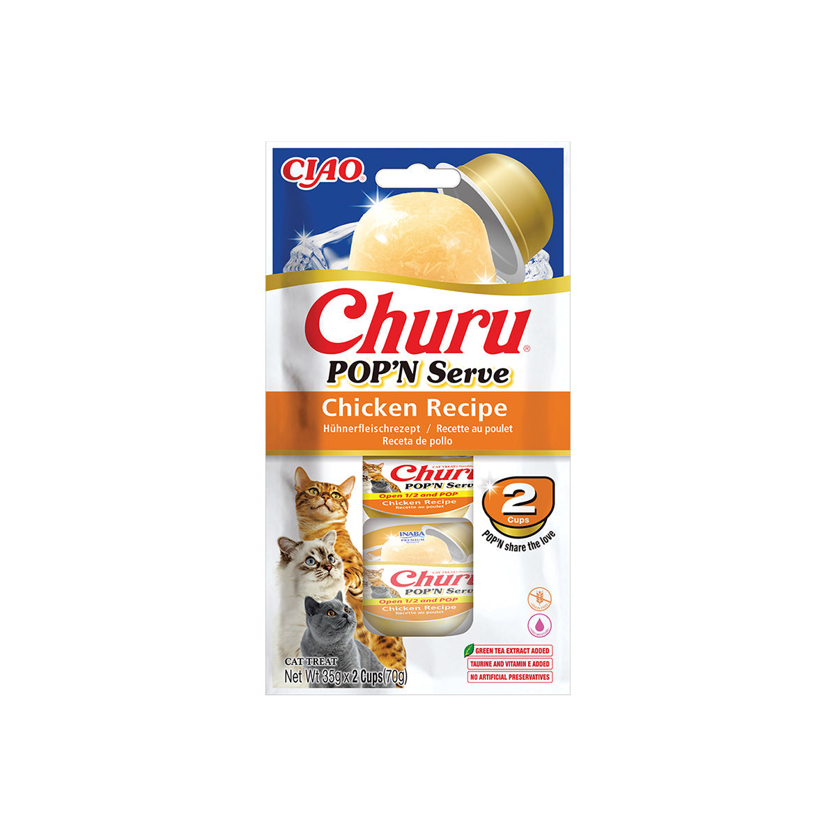 CHURU POP'N SERVE HUHN