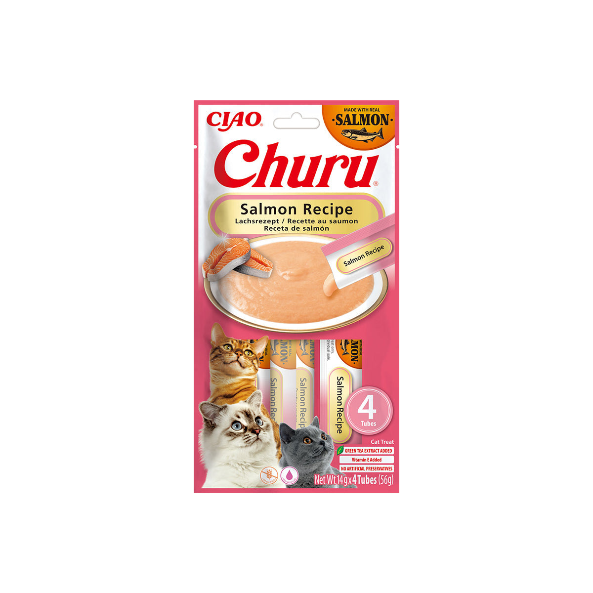 CHURU PUREE LUXURY SALMON - LACHS