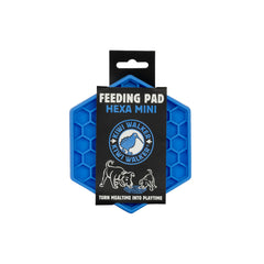 KIWI LECKMATTE HEXA MINI BLAU