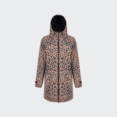 PAIKKA REGENMANTEL VISIBILITY HUMAN LEOPARD BEIGE S-M