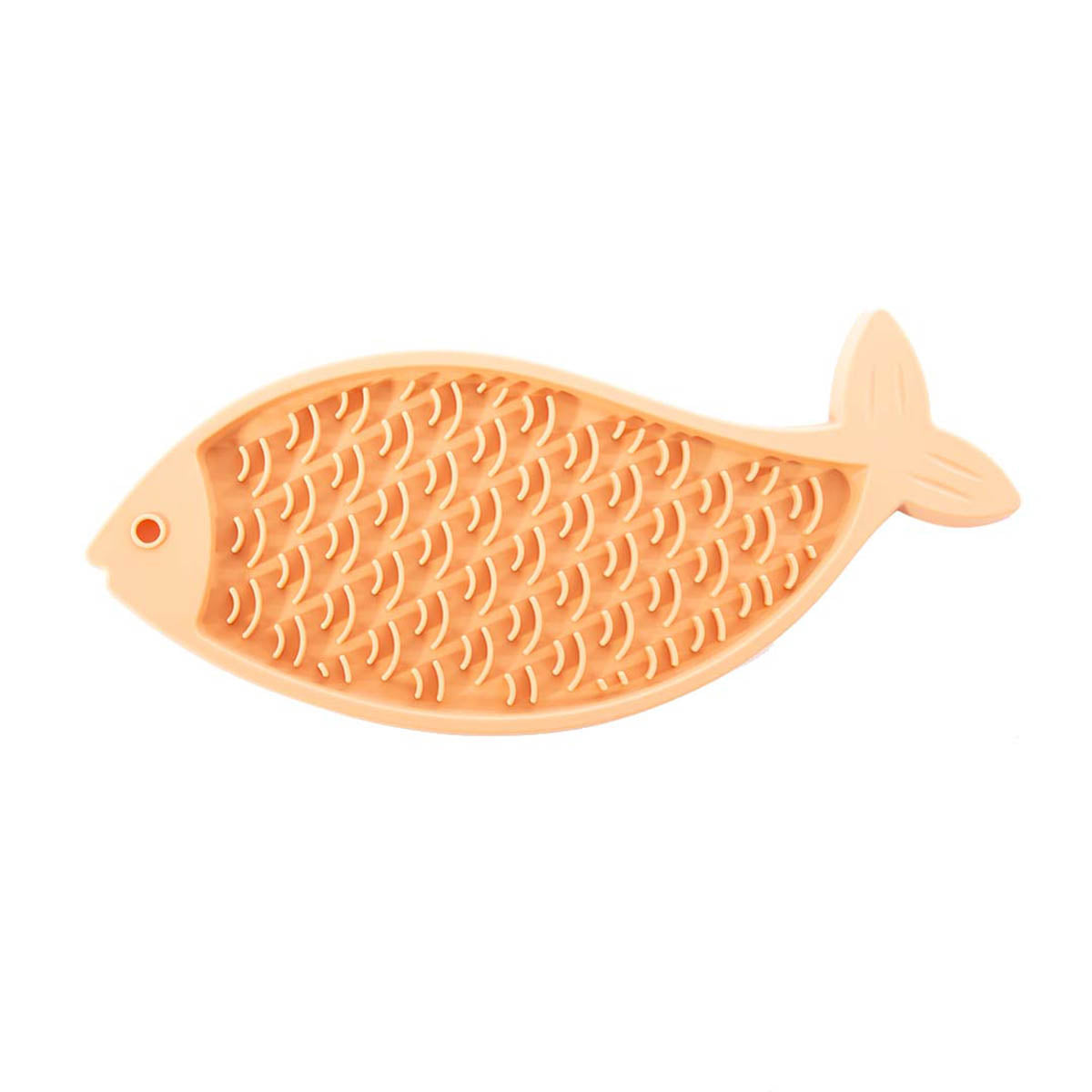 Martin Fisch Leckmatte 29cm Gelb Silikon