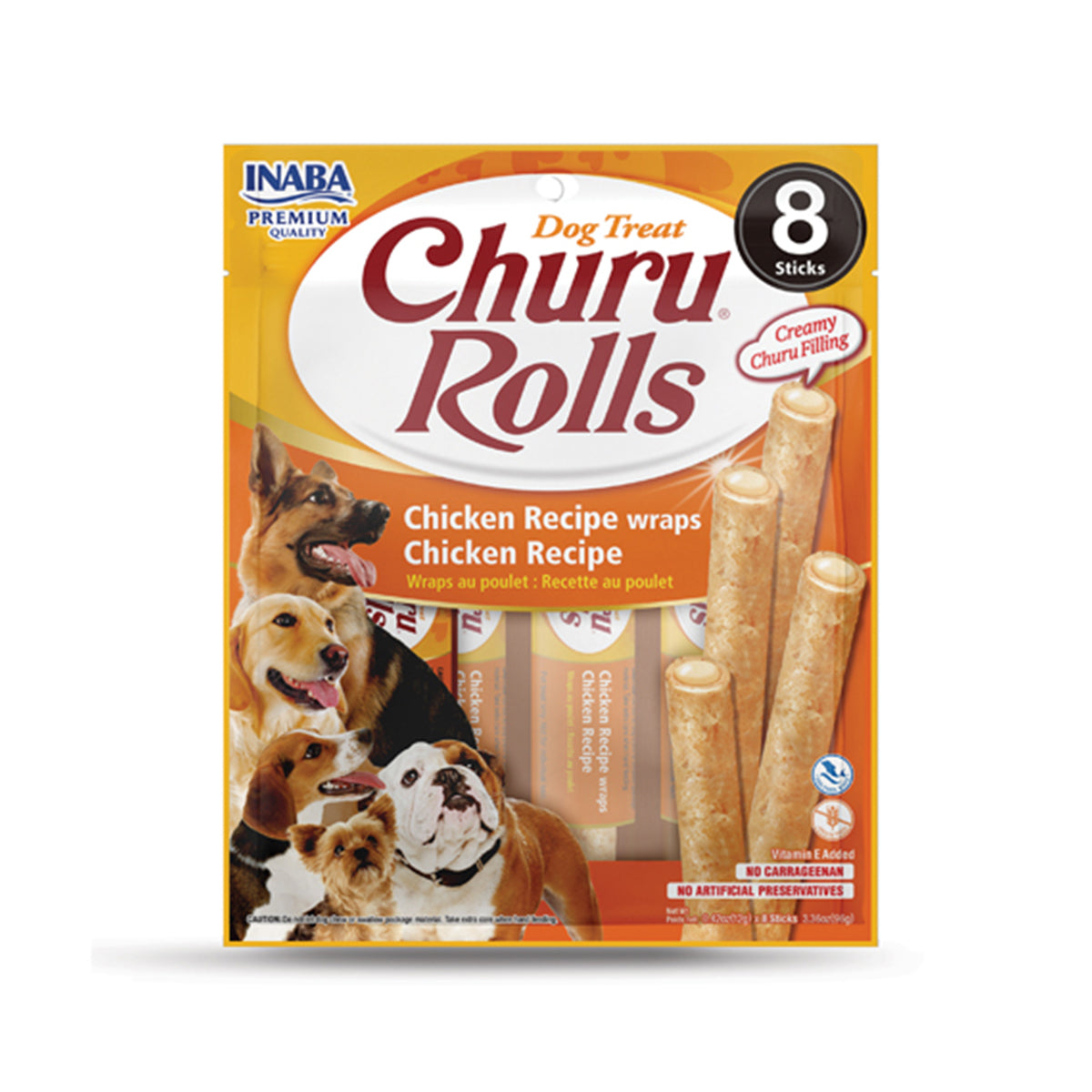 CHURU ROLLT HUNDEHUHN