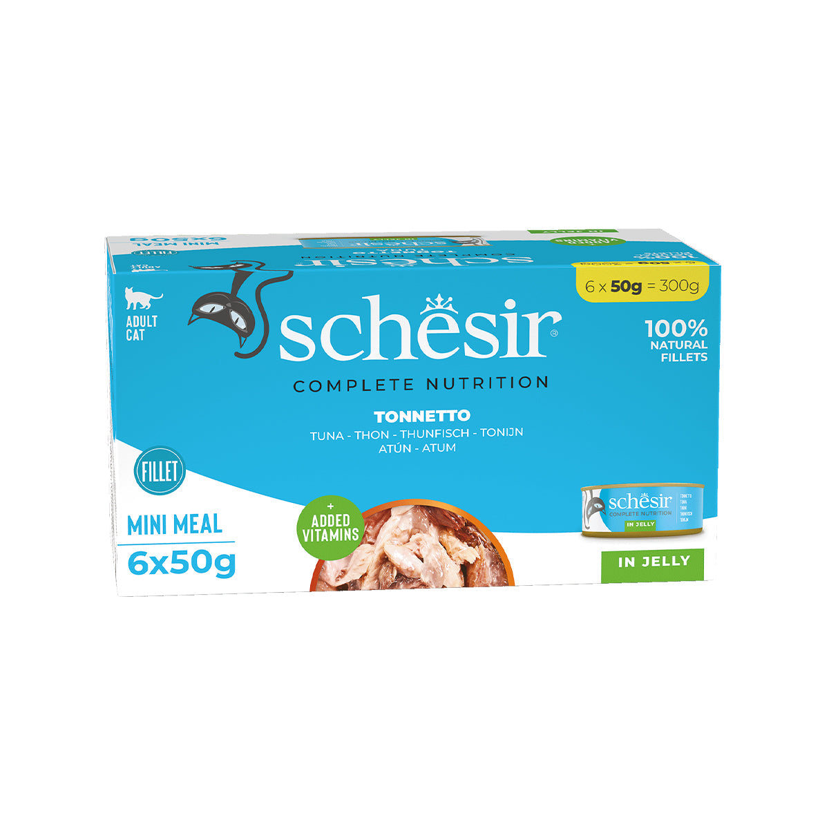 SCHESIR GELEE 8 X (6 X 50) G THUNFISCH