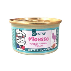 GUSTAV MOUSSE KITTEN HUHN 12 X 85G