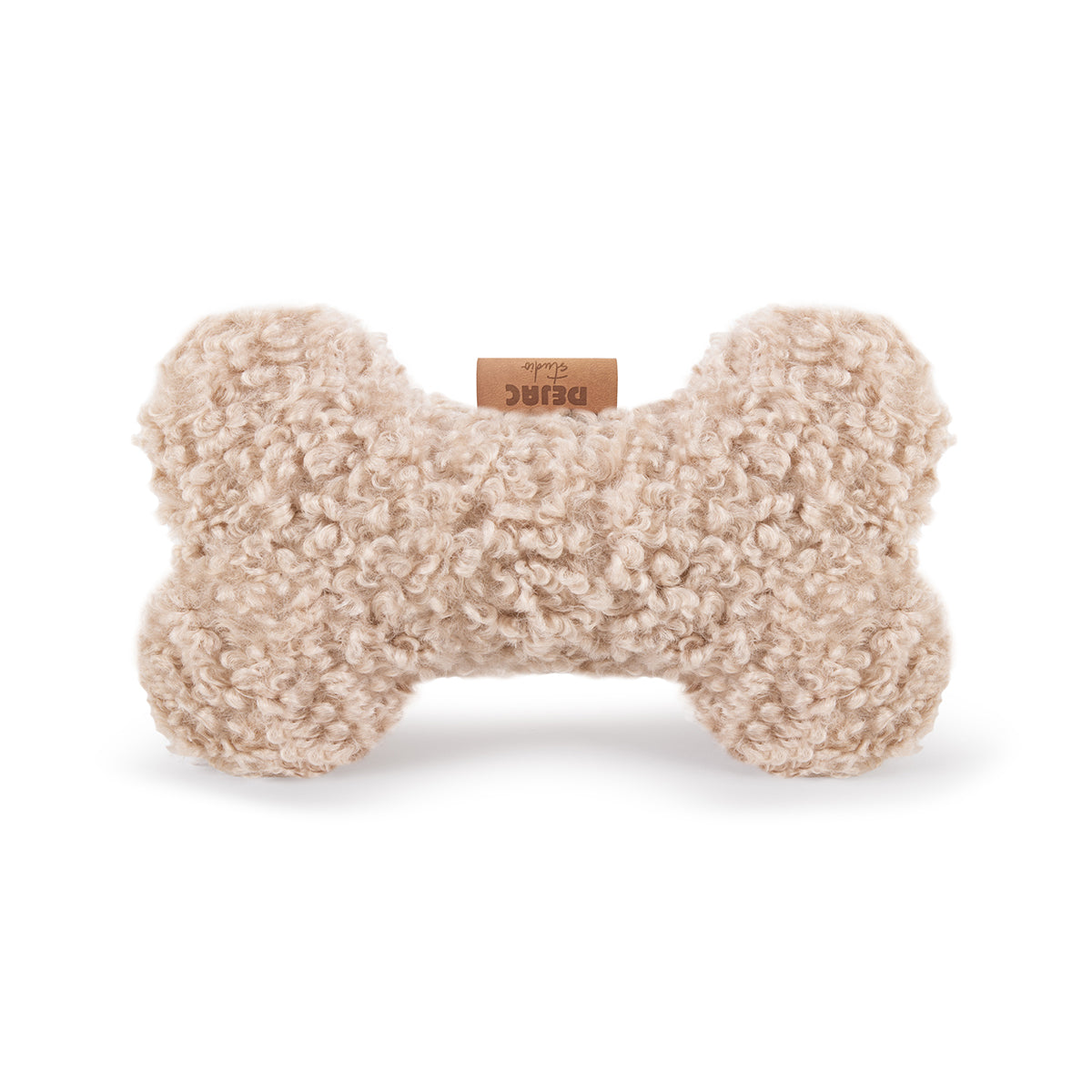 Plüsch Beige Curly Bone