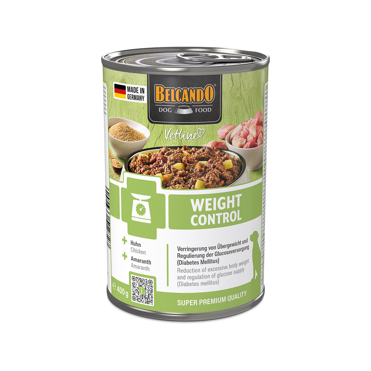 BELCANDO DOSE 400 G VETLINE WEIGHT CONTROL - 6 STK