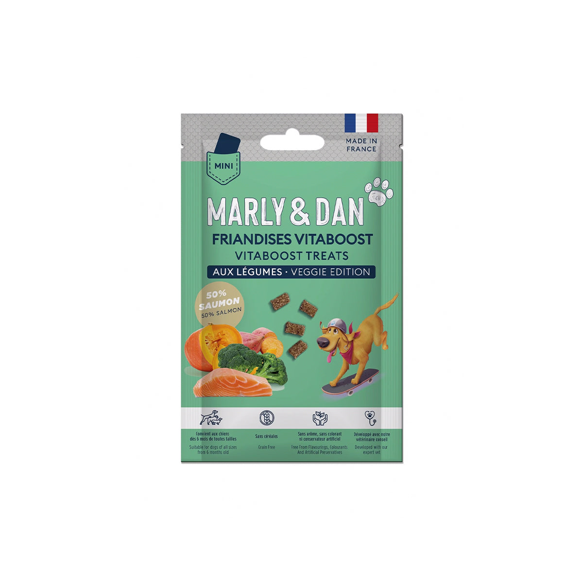 MARLY & DAN VITABOOST GEMÜSE - POCKET - HUND