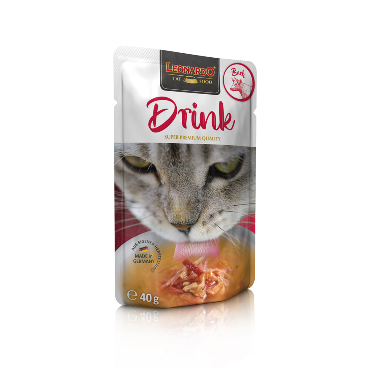LEONARDO DRINK BEEF 40 G - 20 STK