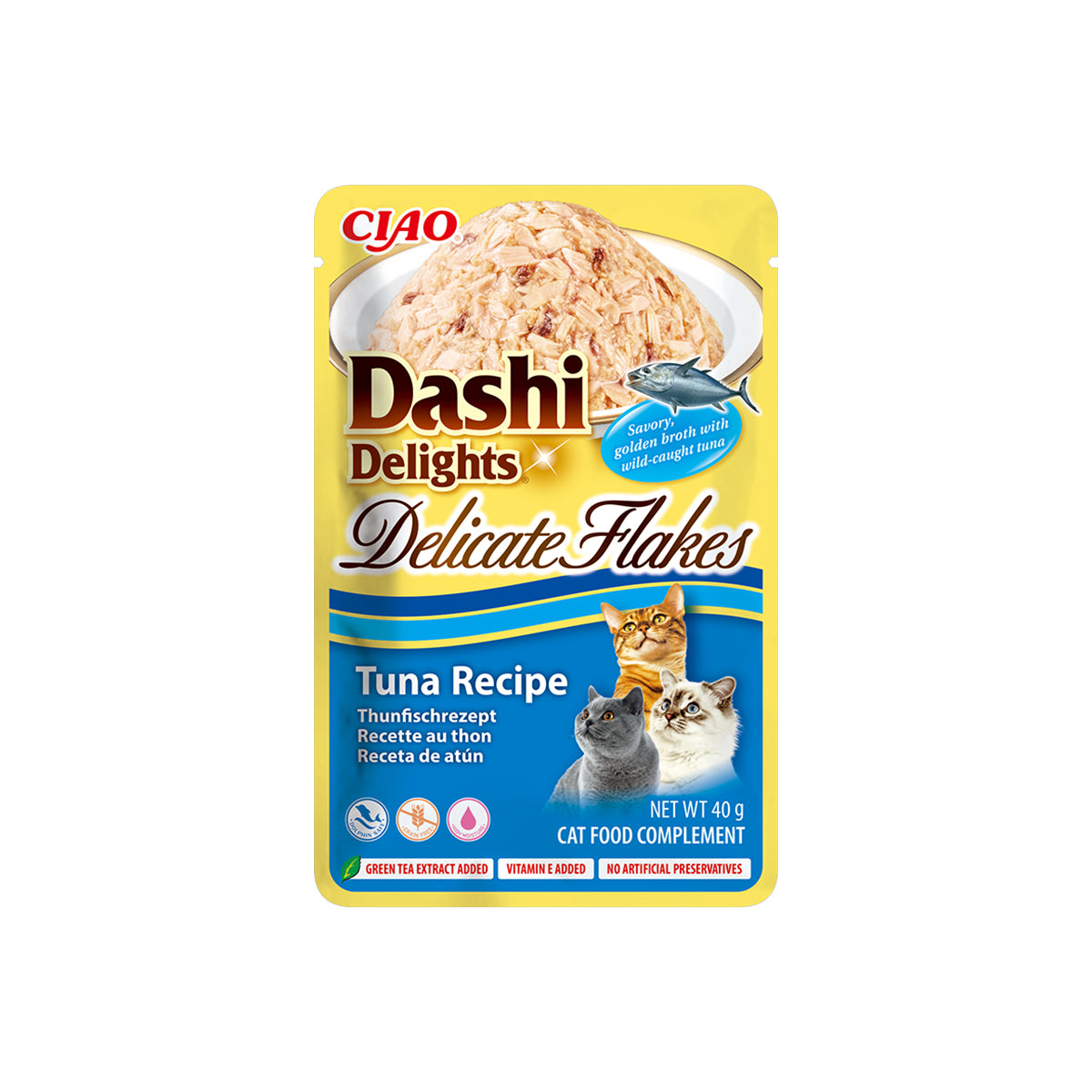 DASHI DELIGHTS ZARTE FLOCKEN MIT THUNFISCH