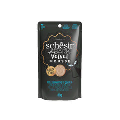 SCHESIR AFTER DARK MOUSSE BEUTEL 12 X 80G HÜHNCHEN UND EI