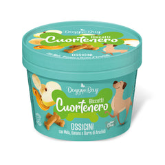 DOGGYEBAG CUORTENERO OSSICINI MIT APFEL, BANANE UND ERDNUSSBUTTER 150 g