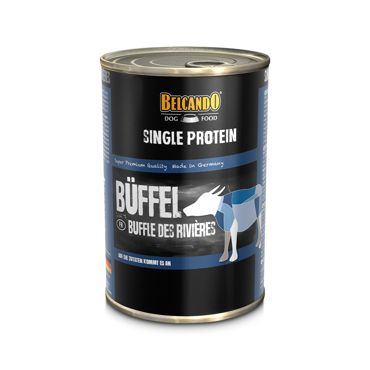 DOSE BELCANDO 400 G "SINGLE PROTEIN" BUEFFEL - 6 STK