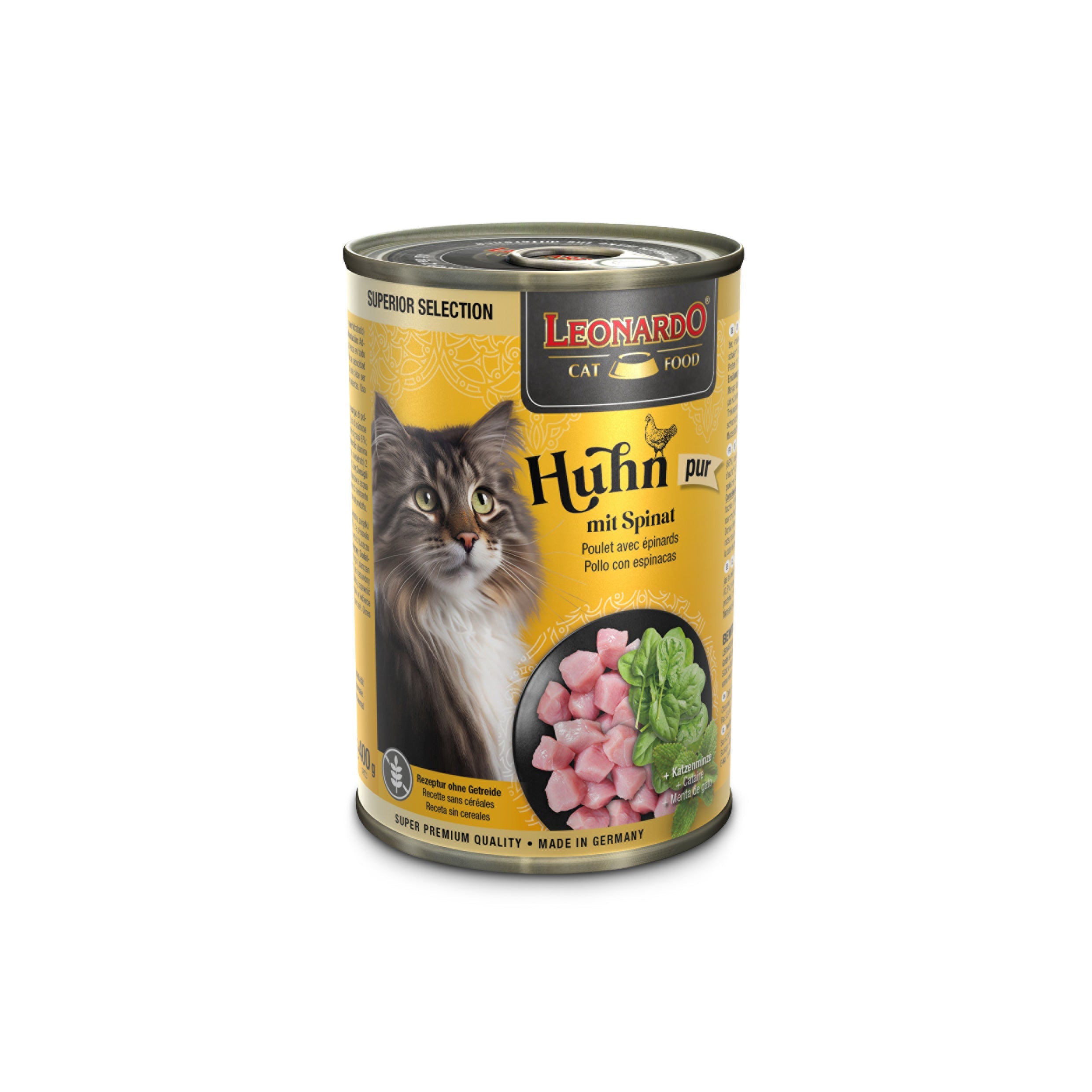 LEONARDO SUPERIOR HUHN 400 G DOSEN - 6 STK