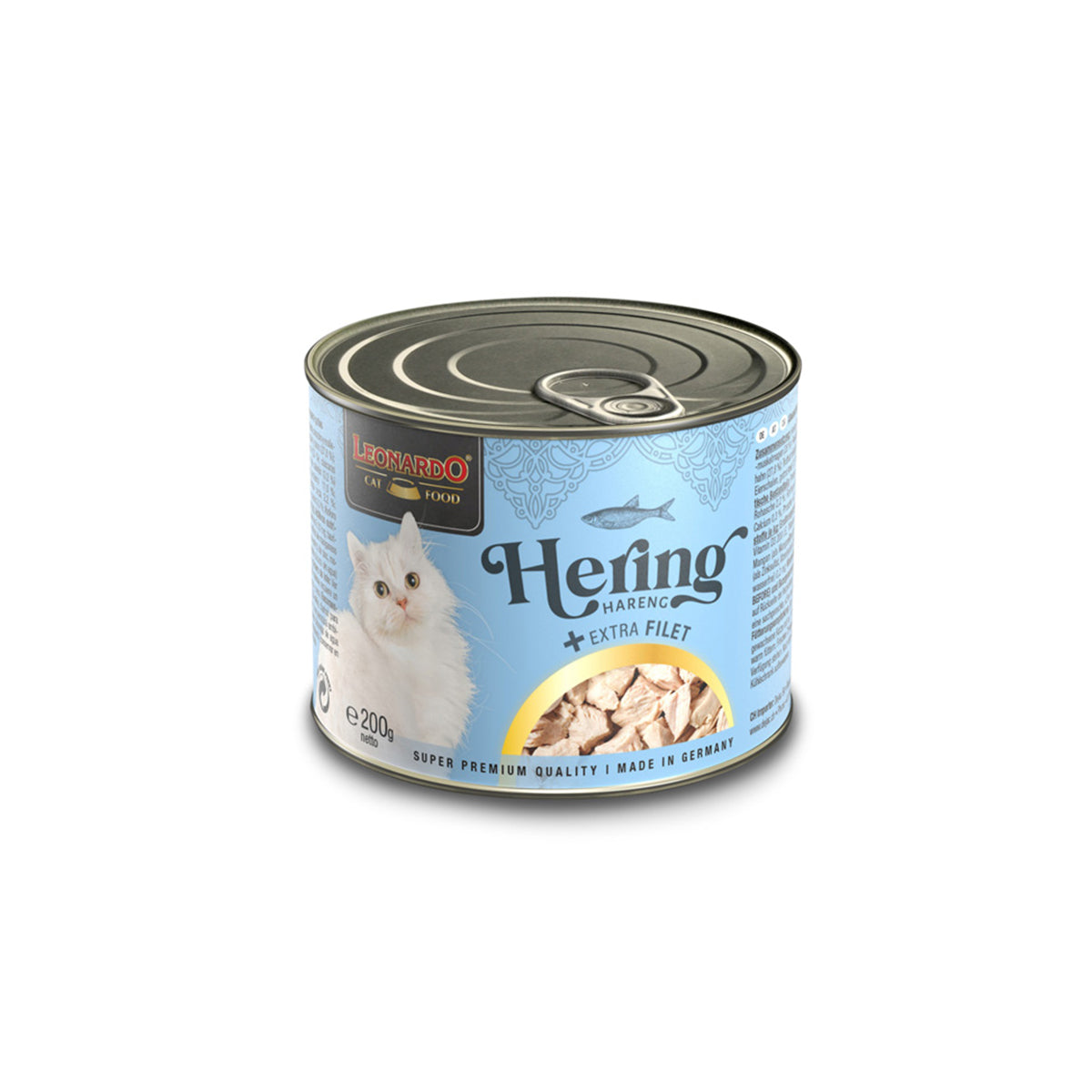 DOSEN LEONARDO HERING + EXTRA FILET 200 G - 6 STK
