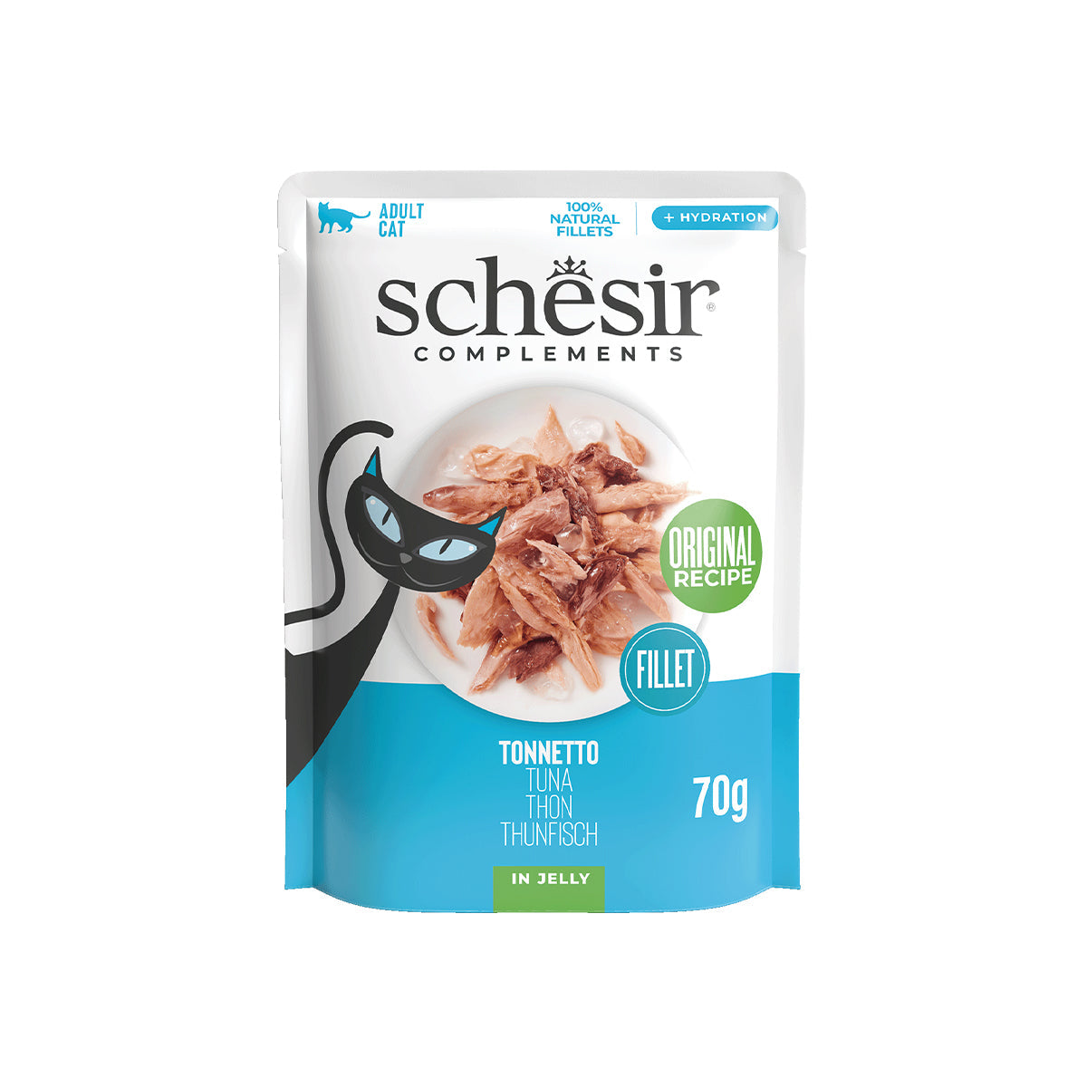 SCHESIR GELEE 12 X 70 G THUNFISCH
