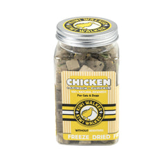 KIWI GEFRIERGETROCKNETE LECKEREIEN MIT HUHN, SPINAT UND KÜRBIS 100 G