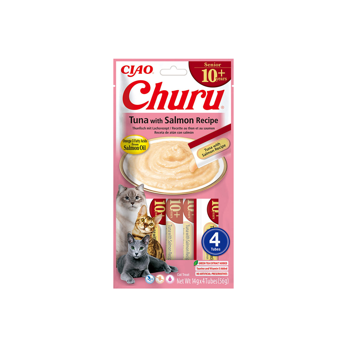 CHURU SENIOR PÜREE MIT THUNFISCH UND LACHS
