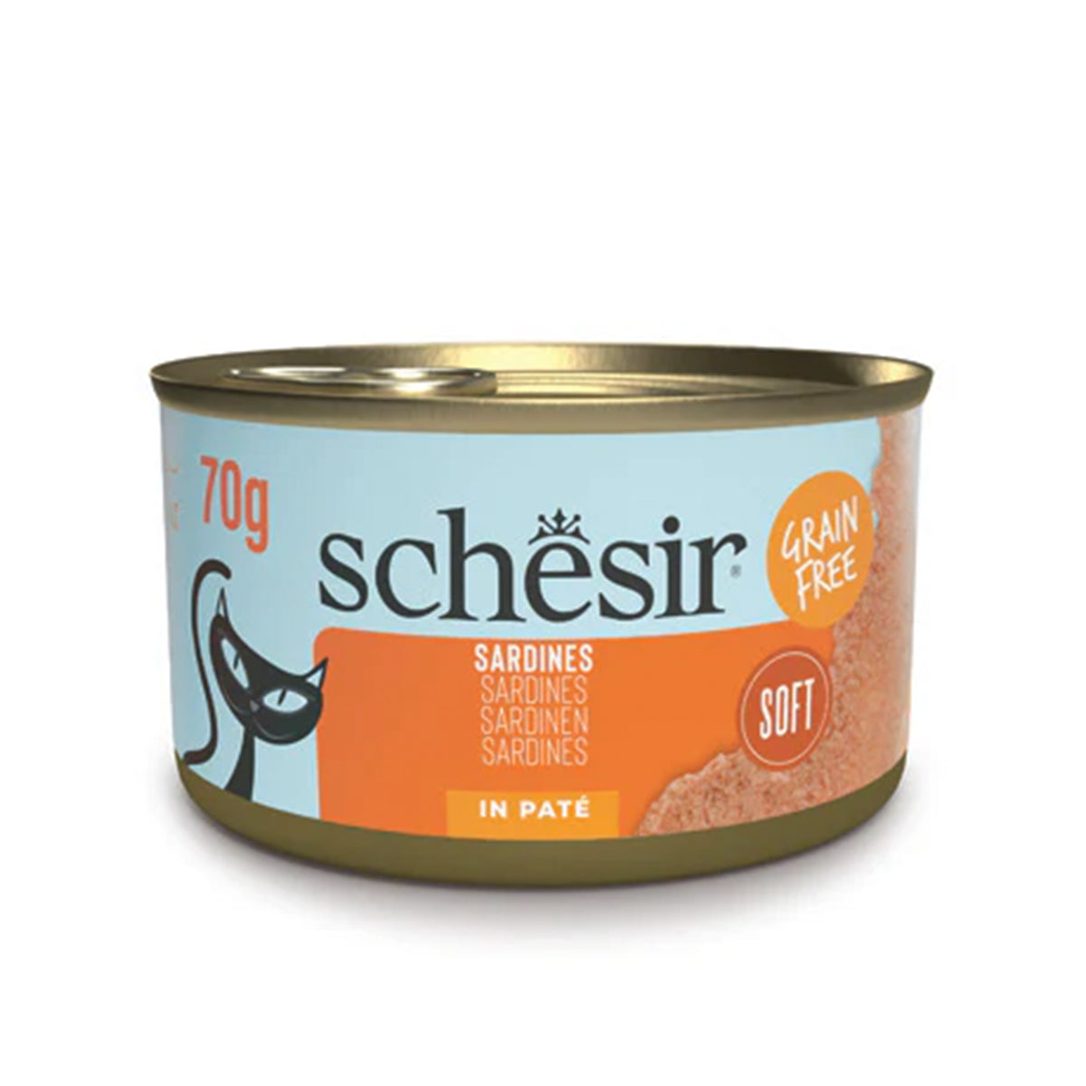 SCHESIR BOX 12 X 70 G SARDINENPAST