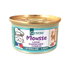 GUSTAV MOUSSE STERILISED KANINCHEN 12 x 85 g