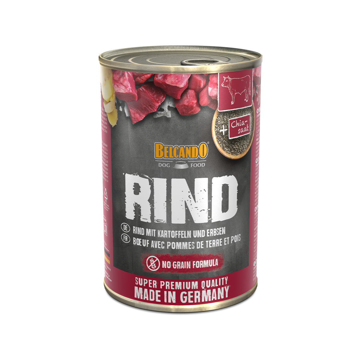 DOSE BELCANDO 400 G RIND MIT KARTOFFELNUND ERBSEN - 6 STK