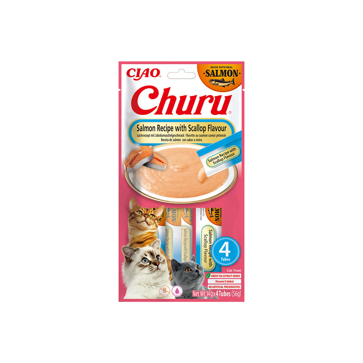 CHURU PUREE LUXURY SALMON - LACHS UND JAKOBSMUSCHEL