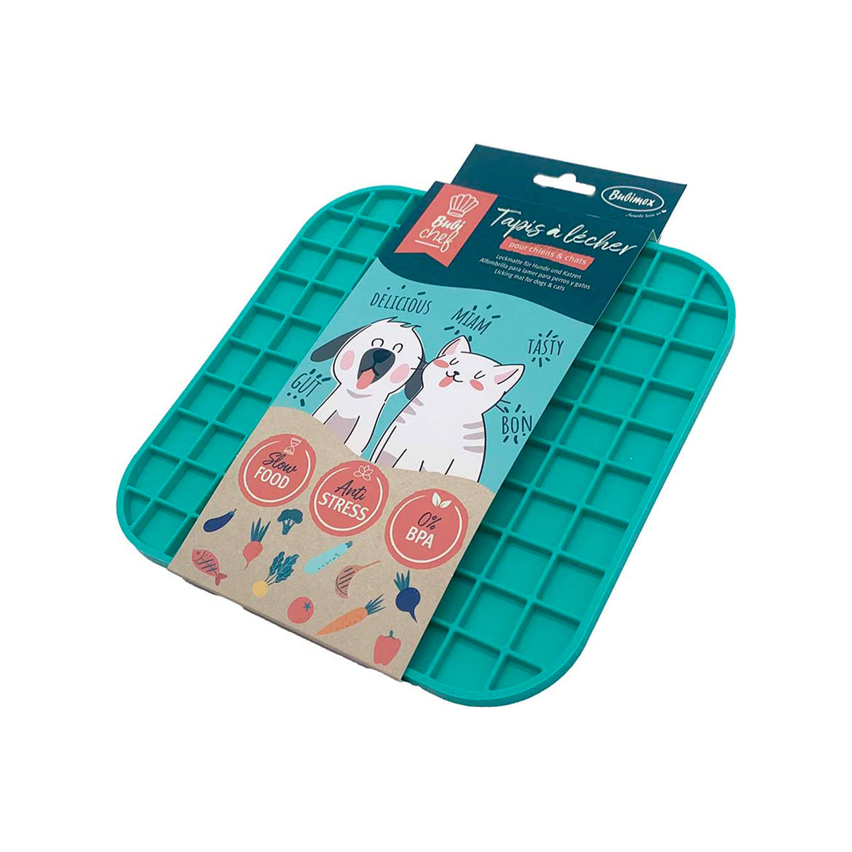 BUBICHEF LICKONE LECKMATTE, BLAU
