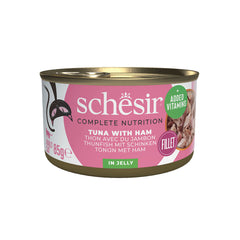 SCHESIR JELLY 12 X 85 G THUNFISCH MIT SCHINKEN