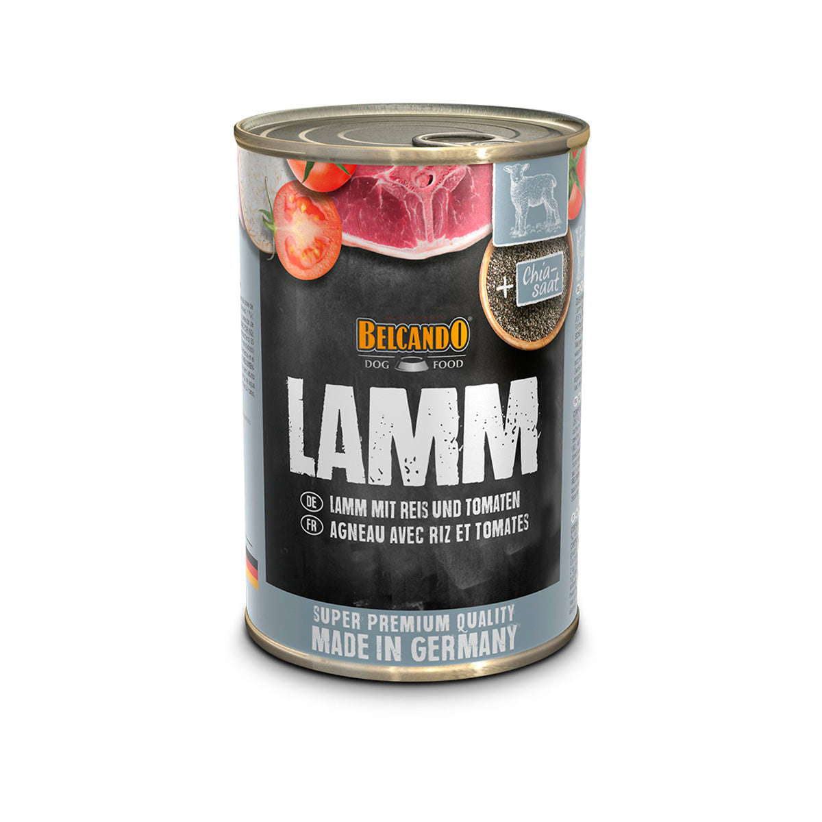 DOSE BELCANDO 400 G LAMM MIT REIS UND  TOMATE - 6 STK