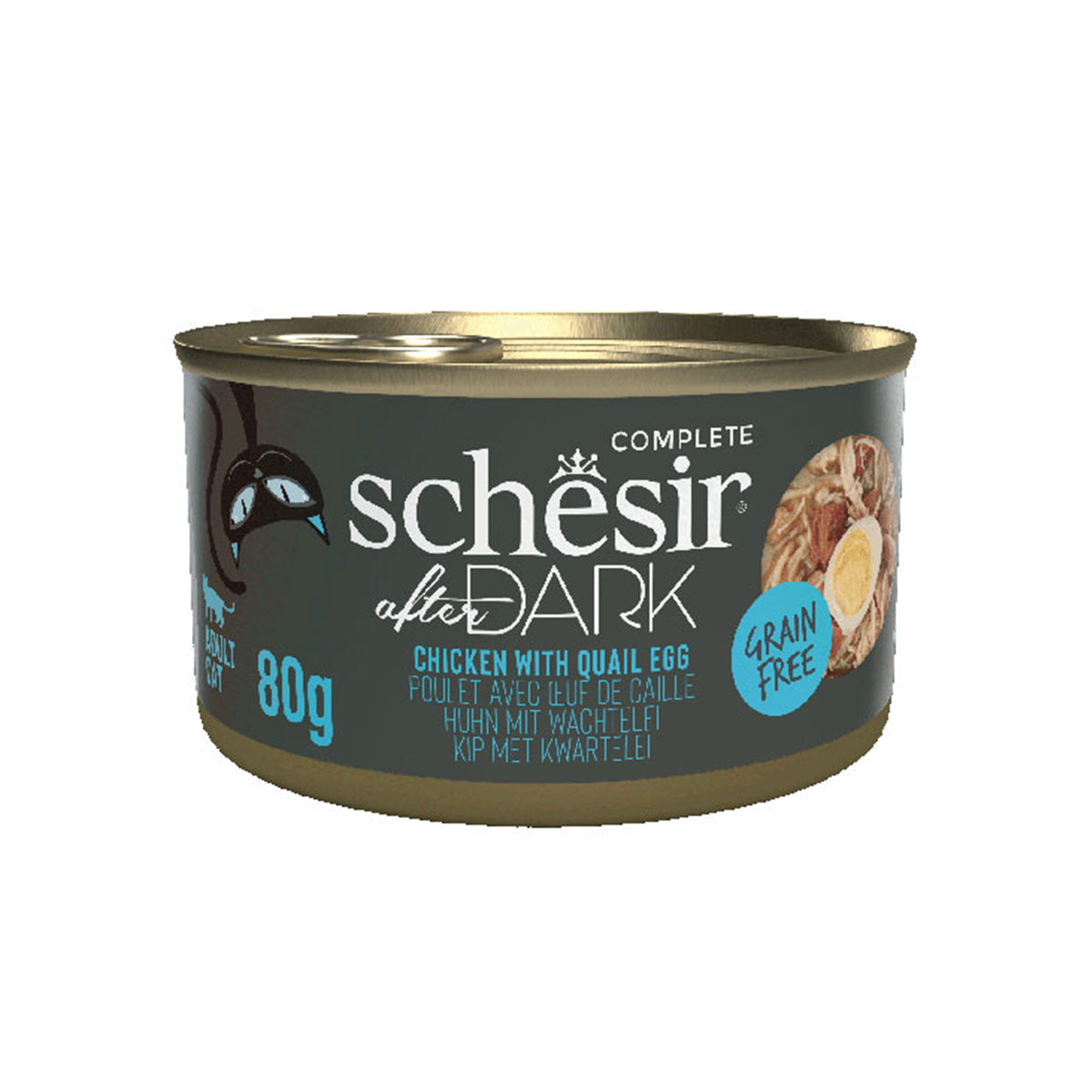 SCHESIR AFTER DARK FILET IN BOUILLON DOSEN 12 X 80G HUHN UND EI