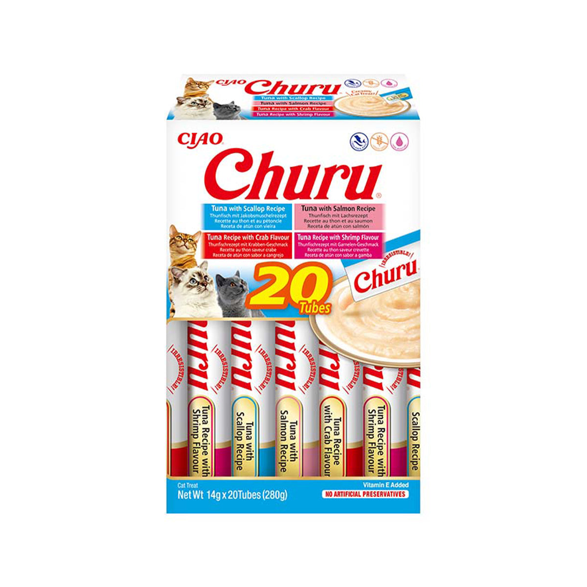 CHURU PÜREE - MEERESFRÜCHTSSORTIMENT