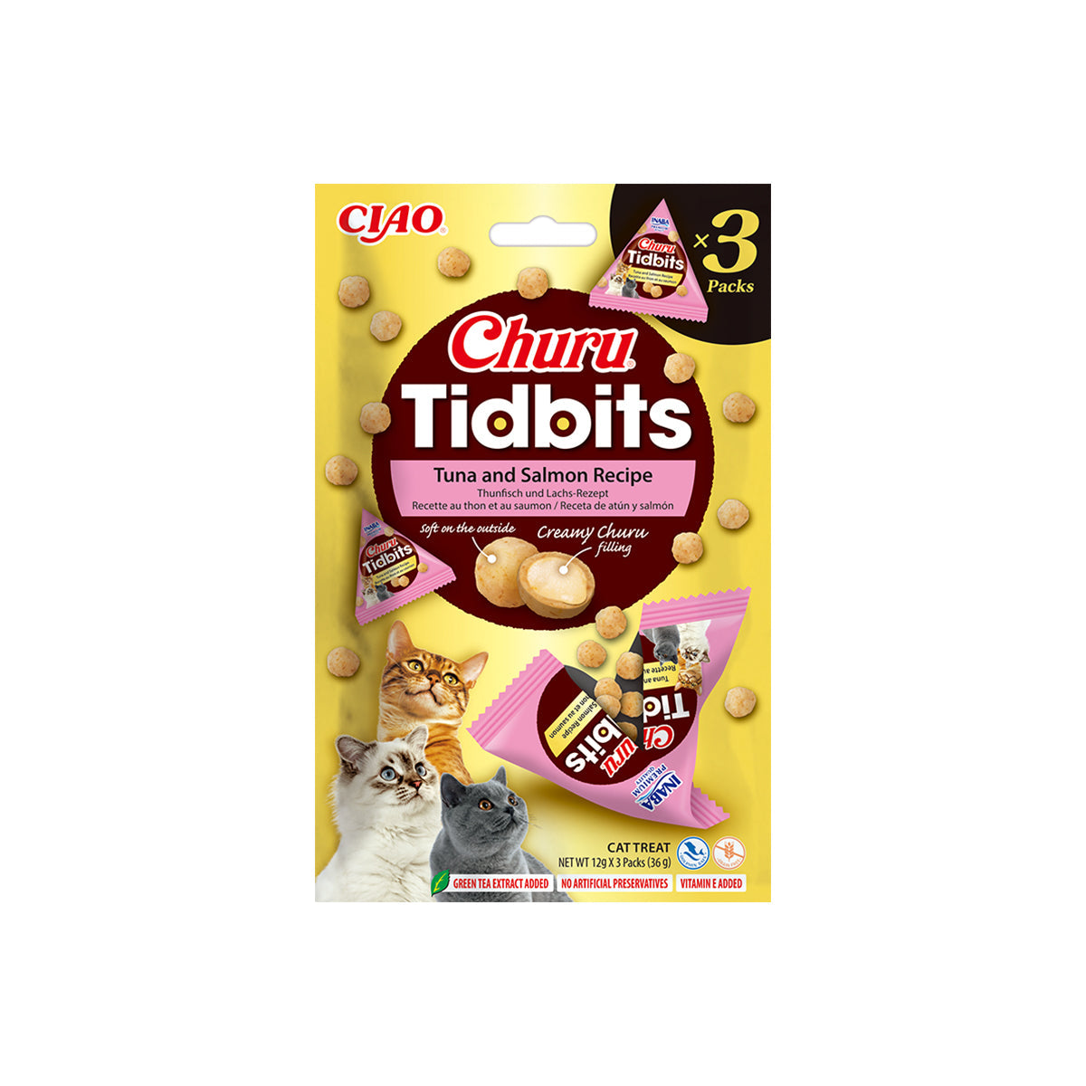 CHURU TIDBITS THUNFISCH UND LACHS