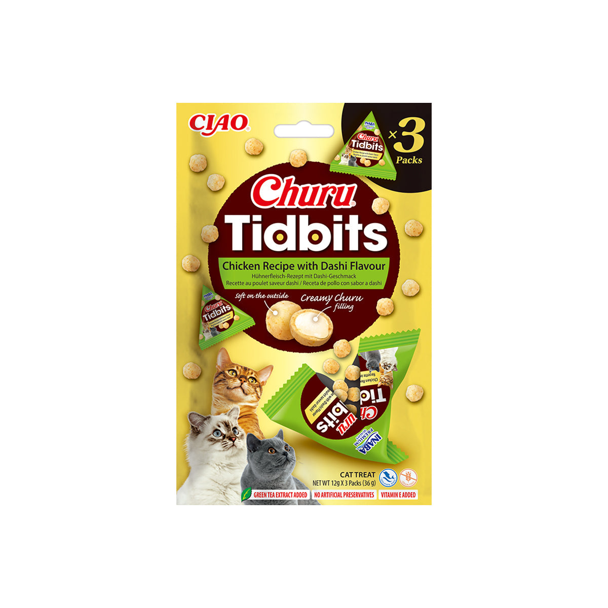 CHURU TIDBITS HUHN UND DASHI