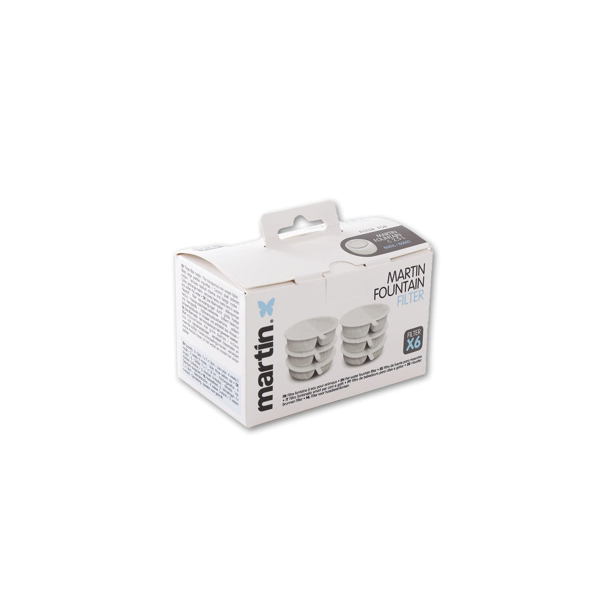 UNIVERSALFILTER FÜR MS SMART FOUNTAIN 2,5 L - PACKUNG MIT 6 STÜCK